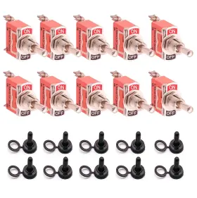 E-TEN1021 DAFURUI Waterproof Toggle Switch Position Pin Swit