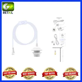 768443484459 DBKMPZ Plug Pendant Light Socket Lantern Cord
