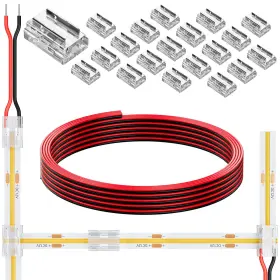 DE-T81-20P DEIGCYU Pack Led Strip Connectors Wires