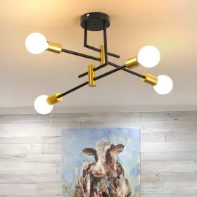 B0CDPS48LL DELIPOP Sputnik Chandelier Fixture