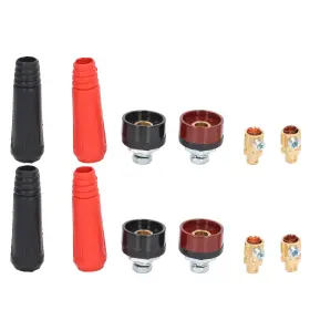 Demeras Demerasutgb7mk2q4576 Welding Cable Panel Connector Set Welder Plug Socket Quick Fitting Firm