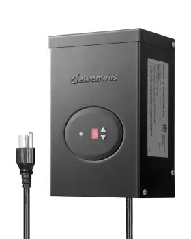 B07RGQM12Q DEWENWILS Landscape Lighting Transformer Timer Etl