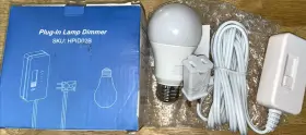 HPID01W DEWENWILS Plug Lamp Dimmer Led Light Bulb Set