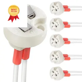 DICUBA-G4 DICUNO Pin Ceramic Base Socket Halogen Pack