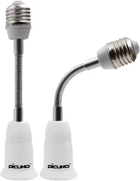 E26-14CM-2P DICUNO Flexible Extension Socket Extender Adapter