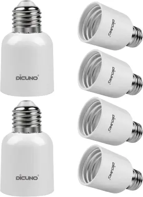 US-E26-E39-6P DICUNO Socket Adapter Mogul Screw Base Light