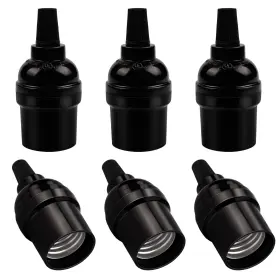 US-VS-E26-PLC-BLK-6P DICUNO Lamp Socket Edison Bulb Pendant