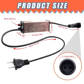735373709617 DIRDUAID Led Controller Power Supply Extend #3