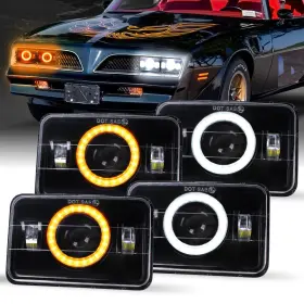 4X6-DOX10 DOXMALL Led Headlights Dot High Beam Brightness
