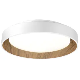 B0CKF5HX4D DSYAN HOME Wood Dimmable Led Flush Mount Ceiling