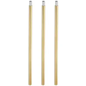 Duefixing 693974244589 3set 11.8 Inch M10 X 1mm Fine Thread Threaded Extension Rod With Pipe Nipple Brass Duefixing 693974244589 3set 11.8 Inch M10 X 1mm Fine Thread Threaded Extension Rod With Pipe Nipple Brass