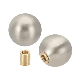 Duefixing 693974407861 25mm Ball Lamp Finials Caps Knob 2 Set Shade Decoration Nickle Color Duefixing 693974407861 25mm Ball Lamp Finials Caps Knob 2 Set Shade Decoration Nickle Color