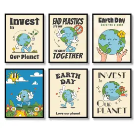 717164348694 DUODUOZCF Hippie Wall Art Prints Set Flower