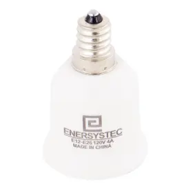 EST-E12E26-04 E-ENERSYSTEC Pack Candelabra Screw Base Light