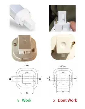 613852258002 E-SIMPO Adapter Pin Cfl Socket #2