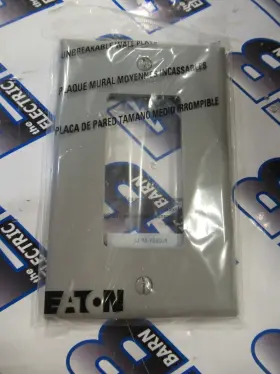 PJ26GY-SP EATON Box Gang Decora Midsize Wall Plate #3