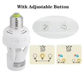 700890286934 EBOXER Motion Sensor Light Socket Screw Bulb Led #3