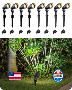 B0DPMPZ8ZZ EDISHINE Acdc Voltage Landscape Spotlight Pack