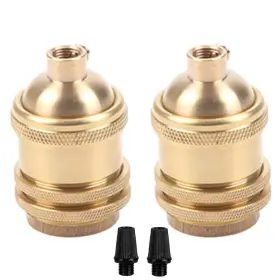 LM0113A EFINEHOME Pack Keyless Light Socket Rings Solid Top