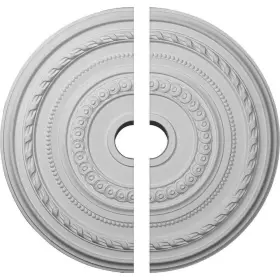 CM25CO2 EKENA MILLWORK Cole Urethane Ceiling Medallion Canopy