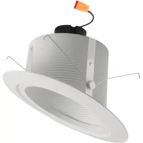EL511CT5W ELCO Slant Integrated Led Baffle Recessed Recess