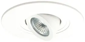 Elco El5488w 5 Inch Low-voltage White Adjustable Spot Pull-down -
