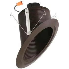 EL763CT5BZ ELCO Slant Integrated Led Baffle Recessed Recess