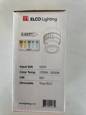 ELK08CT5 ELCO Koto Integrated Led Trimless Recessed Recess