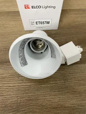 ET657W ELCO LIGHTING Track Tall Step Head