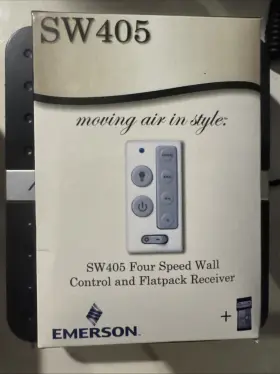 SW405 EMERSON Ceiling Fan Wall Control Receiver