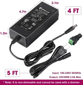 617588438677 EMITEVER Led Power Supply Adapter Lighting #3