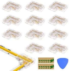850058893273 EMITEVER Led Corner Connectors Transparent Kit