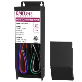 EM-LMDP-75-12 EMITEVER Magnetic Dimmable Transformer Led Etl