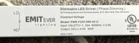 PWR-F24V-096-30-U EMITEVER Watts Traic Dimmable Led Driver