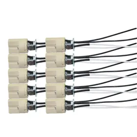 600748277018 EMNOOTI Socketceramic Bulb Lamp Pin Light Socket