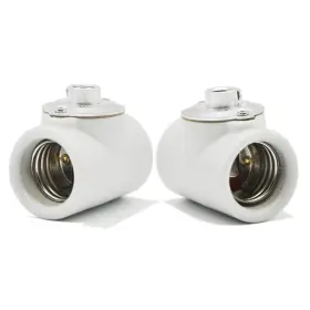 600748277049 EMNOOTI Dual Bulb Socket Base Double Light
