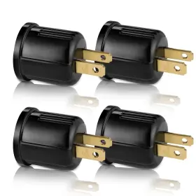 600748277100 EMNOOTI Outlet Socket Adapter Plug Light Bulb