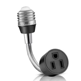 SL-VG110 EMNOOTI Prong Outlet Light Socket Adapter Bulb