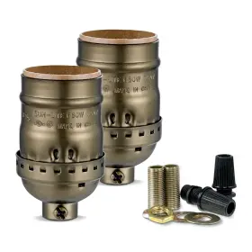 SL-VG1119SOCKET EMNOOTI Keyless Lamp Socket Standard Screw