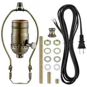 VG107 EMNOOTI Lamp Rewire Repair Socket Cor Kit