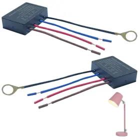 726084870222 EMVANV Touch Dimmer Switch Pack Sensor Lamp