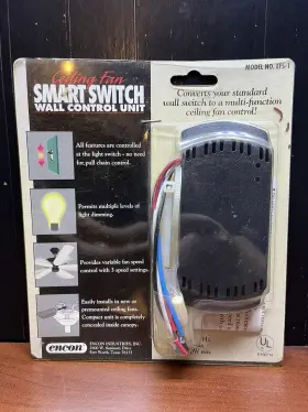 EFS-1 ENCON INDUSTRIES Ceiling Fan Smart Switch Wall Control