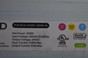 ELD-24VDC-200W-UL ENOLED Plug Led Driver #3