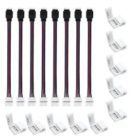 ENQ-SL8-RGB-4P ENQIMAOYI Pin Led Connectors Pack Solderless