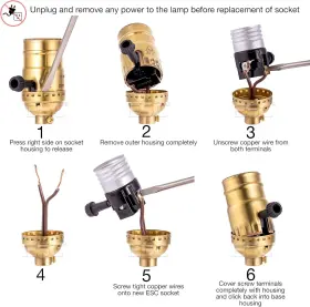 618028458224 ESC Pack Socket Lamp Base Interior #2