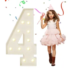 B0CKVNC48H EUFONY Marquee Light Up Birthday Wedding