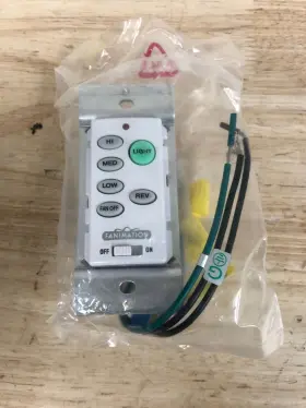 840506001602 FANIMATION Reversible Fan Light Wall Control