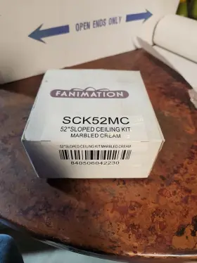 SCK52MC FANIMATION Sloped Ceiling Marbled Cream Kit