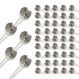 765951610455 FANKERBA Pack Round Ceramic Led Halogen Lamp Lig