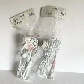 11UL1SC-WH FANTADO Single Socket Pendant Light Lamp Cord
